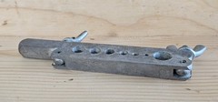 Vtg Chicago Specialty Mfg Flange Flaring Tool Clamp Holder Hardware USA