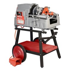 Reconditioned RIDGID&reg; 535 V3 Pipe Threader with 811A Extra Head Dies Cart & Oil