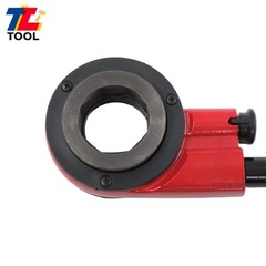 7 Size W/ Handle Pipe Threader Threading BSPT Pipe Threader 3/8&Prime; To 2&Prime; Dies Set