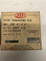Reed Cat No 2SP1 1/2 Size 1 1/2&Prime; Pipe Die