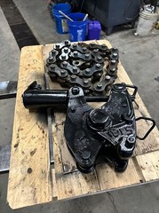 Wheeler Rex 5590 Hydraulic Chain Pipe Cutter 6&prime; Chain (tzbz2
