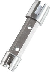 Dual Ended Tub Drain Remover Wrench Tool Heavy Duty Aluminum