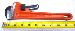 NEW! PROTO Pipe Wrench, Cast Iron, Jaw Capacity 1-1/2&Prime;, OAL 10&Prime;, J810HD