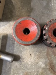 RIDGID Set Lot 1/2&rdquo;-1 1/2&rdquo; 12r Threading Threader Die Set Kit 1A Pipe Cutter