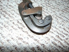 Vintage Reed No. 1 Pipe Cutter w/ Rollers Cuts up to 1 1/2&Prime; pipe Antique Tool
