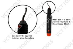 3Pc Pipe Cutter Tool Kit 1/4&Prime;-2&Prime; + Mini Cutter & Deburring Tool HVAC Plumbing