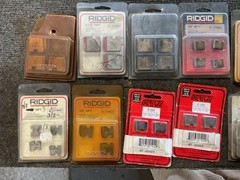 Mixed lot of Ridgid Pipe Dies 1/2&Prime; 3/4&Prime; 1-1/4&Prime; Berkley BT-00003 37875 37825 3782