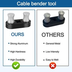 Cable Bender Tool Electrical, Wire for Most Wires, Maximum