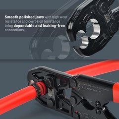 Innovative 1/2&rdquo; & 3/4&rdquo; PEX Pipe Crimper &ndash; Durable, Lightweight, and Effective