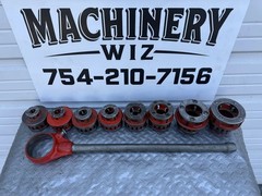 RIDGID 12R 1/4&Prime; &ndash; 2&Prime; Pipe Threading Threader 8 Die Set L@@K