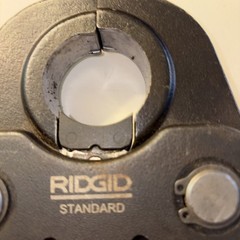 Ridgid Standard Mega Press 1&rdquo; Jaw