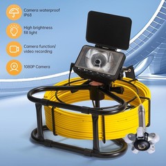 Sewer Camera 66Ft,Drain Pipe Camera HD 4.3In Screen DVR 23MM Plumbing Snake Bore