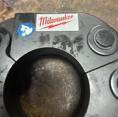 Milwaukee &ndash; 1 1/2&Prime; IPS-Pr1 Press Ring &ndash; P/N: 49-16-2654B (NOS)