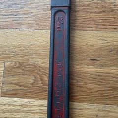 Vintage Proto 824 24&rdquo; Pipe Wrench Heavy Duty Made in USA NICE!!! Reconditioned