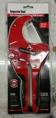 Superior Tool 2-1/2 in. Dia. PVC Pipe Cutter