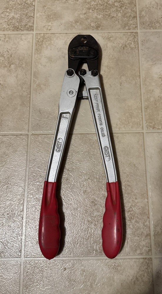 ZURN QEST QC Quick Clamp PEX Pinch Crimping Tool QCRT-2T 3/8&rdquo;