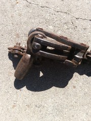Ridgid No 206 1-1/2&Prime; to 6&Prime; Ratcheting Chain Soil Pipe Cutter Used