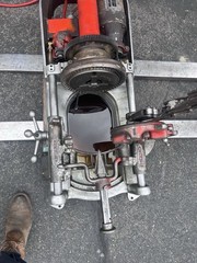 Ridgid 535, V1 complete with Universal die head