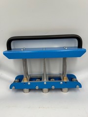 Three-Station Sheet Metal Bender, 0-90&deg; Bending Angle Metal Edge Roller Ben