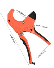 Allmake PVC Pipe Cutter with Replacement Blade, Cuts up to 2-1/2&rdquo;, Heavy&hellip;