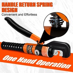 10 Ton Hydraulic Battery Cable Crimper with Spring-Loaded Handle & &hellip; Fast Ship