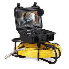 Pipe Inspection Camera 300ft 9-inch 720p Screen with Anti-Slip Handle