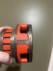 Ridgid 37415 12R NPT 2&Prime; NPT 11-1/2 Tpi Pipe Threading Die Head