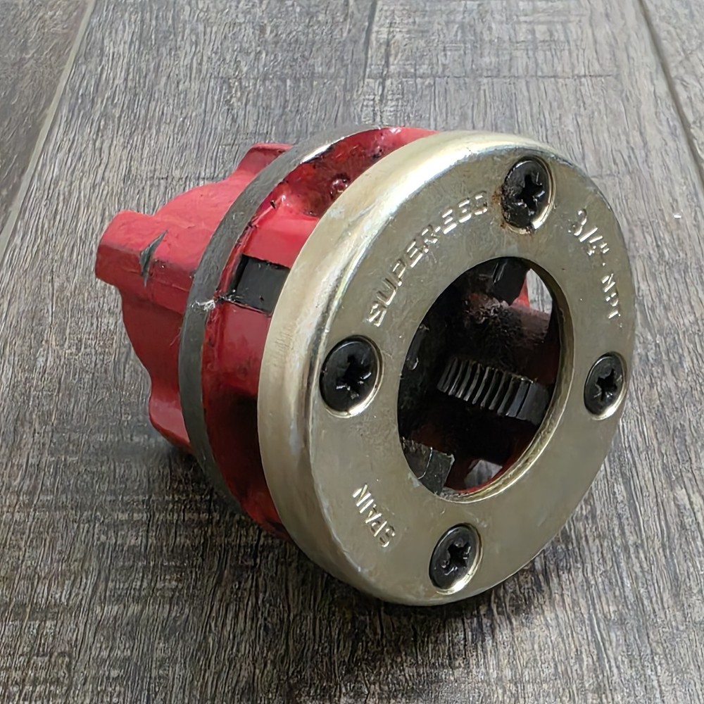 Super Ego Pipe Threader Die Head 3/4&Prime; NPT Made in Spain