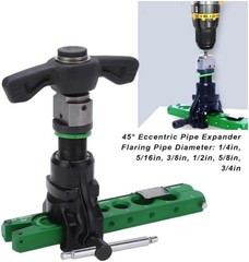 Flaring Tool Kit for 1/4&rdquo;-3/4&rdquo; and 6-19mm Single Flare Metric imperial systems