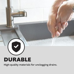 Plumb Craft Manual Drain Auger 25ft For Small Medium Drains up to 2&Prime;