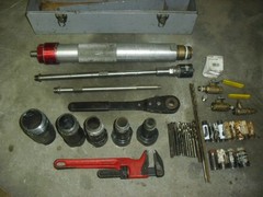 Used Rigid RT3422 Tapping Tool Kit