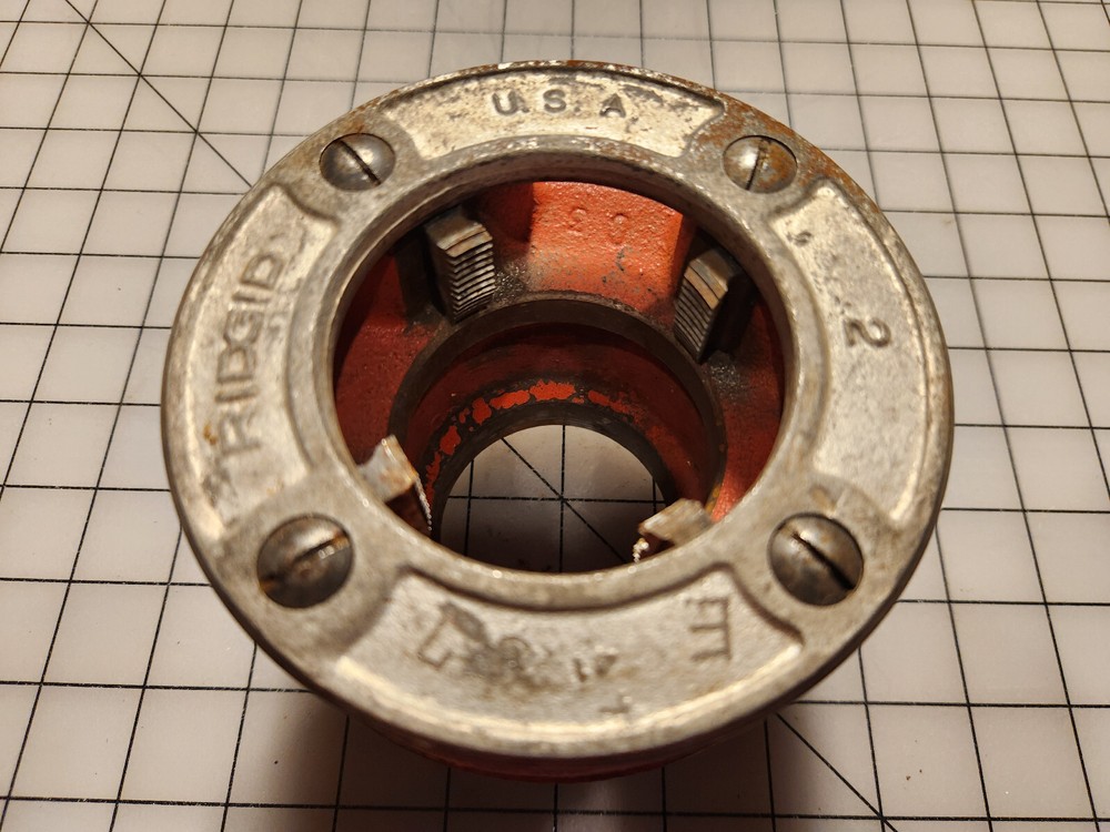 Ridgid Pipe Threader Die Head &ndash; 12-R &ndash; 2&Prime; NPT &ndash; 37415