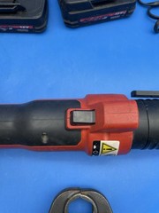 Rigid Cordless Propress Rp 200 With 6 Piece Jaw Kit With Batteries Charger