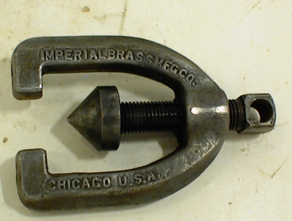 FLARING TOOL IMPERIAL BRASS CHICAGO USA VINTAGE FORGED STEEL