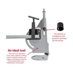 Notcher Roll Cage Tube Joint Tubing Notcher with Instructions, Built-In Protr&hellip;