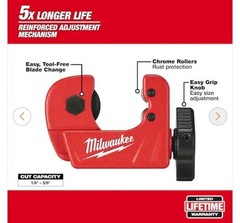Milwaukee 48-22-4250, 1/2 in. Mini Copper Tubing Cutter