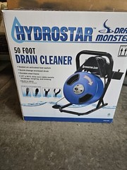 Hydrostar Drain Monster with 50 ft Cable Item 61856