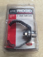 RIDGID 98055 3&Prime; Shark Tooth Cutter For Use With C-10 Cable