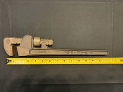 AMPCO W-212-1A 14&rdquo; Aluminum Bronze Non-Sparking Pipe Wrench ALBR USA