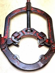 REED Tools USA H6 Hinged Pipe Cutter, 4-6&rdquo; Pipe Capacity Heavy Steel