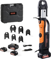 VEVOR Press Tool 18V 32KN Electric Pipe Crimping Tool for 1/2&Prime; to 2&Prime; Copper Pipe