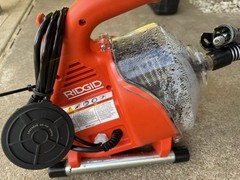RIDGID 55808 PowerClear Drain Cleaning Machine For 3/4&Prime;-1 1/2&Prime; Drain Lines