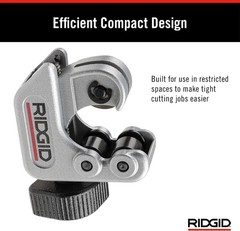 Ridgid &ndash; CC247 RIDGID 40617 Model 101 Close Quarters Tubing Cutter, 1/4-inch &hellip;