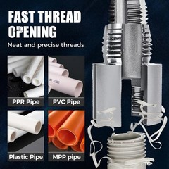Carbon steel Internal and External Pipe Threading Tool Set 1/2 inch, 3/4 inch