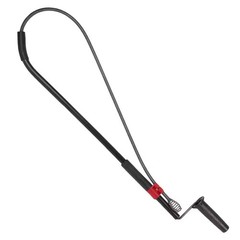 3 ft Toilet Auger Drain Snake &ndash; Manual Clog Remover, 3/8 in Cable