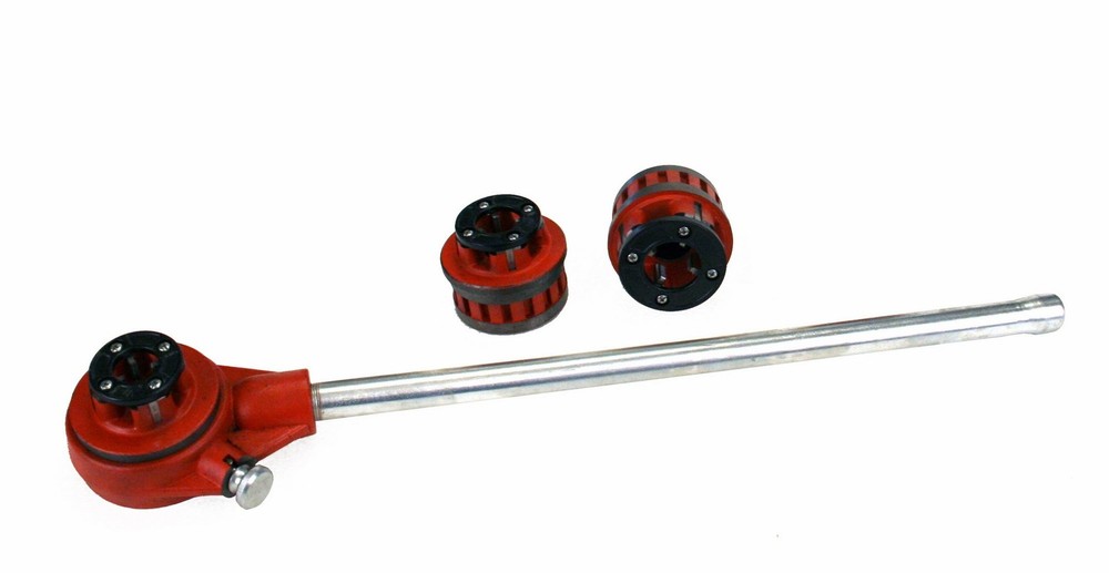Toledo Pipe 12R 1/2&Prime; 3/4&Prime; 1&Prime; Exposed Ratchet Threader fits RIDGID&reg; 700 HSS Dies