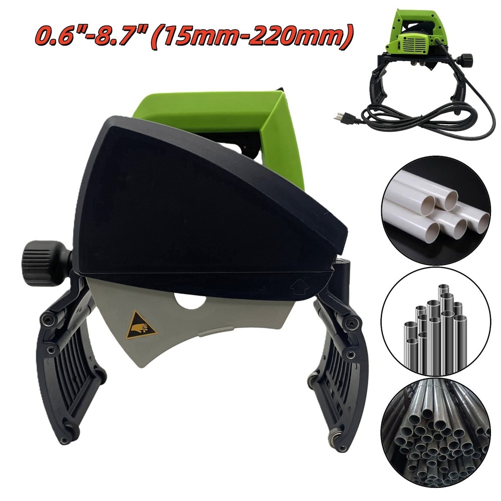 110V 0.6&Prime;-8.7&Prime; Portable Hand-Held Pipe Cutting Machine 1000W Tube Cutter