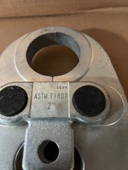 Virax CRIMPER 2&rdquo; ASTM F1807 Adapter JAW (NEW) Made in Germany