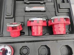 Central Machinery Ratcheting Pipe Threader Kit 3/8&Prime;-2&Prime; 10 Pc Great Condition
