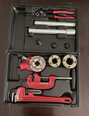 Super Ego Pipe Threader Kit With Case